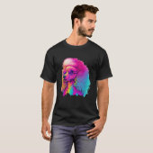 Poodle s Synthwave Vintage Vibes Tシャツ (正面フル)