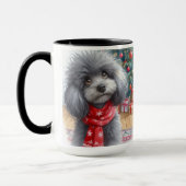  Poodle Santa I Can Explain Christmas Coffee Mug  マグカップ (左)