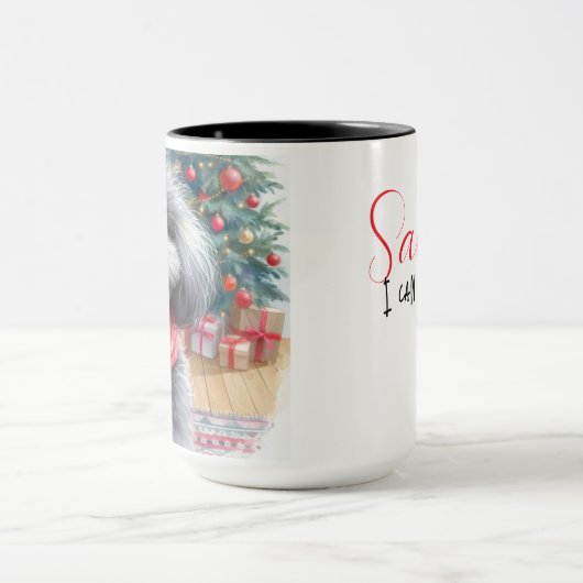  Poodle Santa I Can Explain Christmas Coffee Mug  マグカップ (中央)