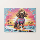 Poodle Surfing ジグソーパズル (横)