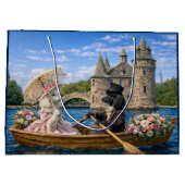 Poodle Valentine’s Day  ラージペーパーバッグ (裏面)