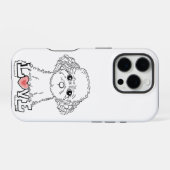 Poodle with Love Phonecase iPhoneケース (裏面横)