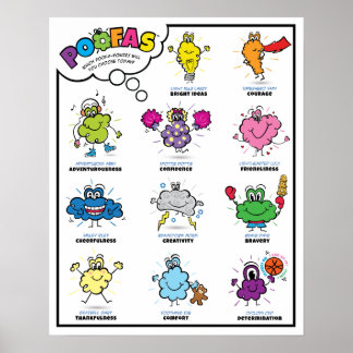 POOFA-POWERSキャラクターポスター ポスター