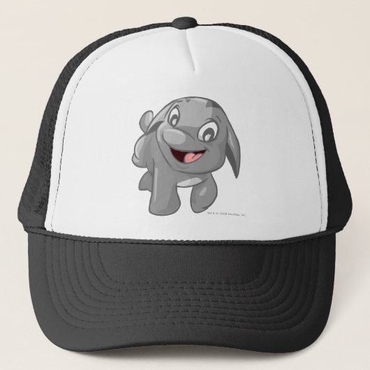Poogleの銀 キャップ (正面)