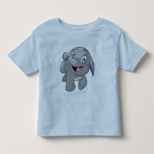 Poogleの銀 トドラーTシャツ (正面)