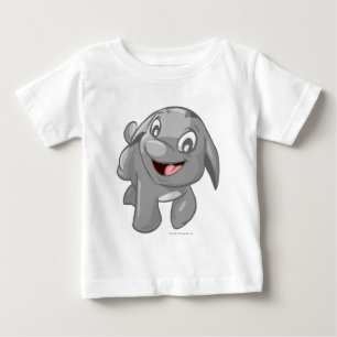 Poogleの銀 ベビーTシャツ