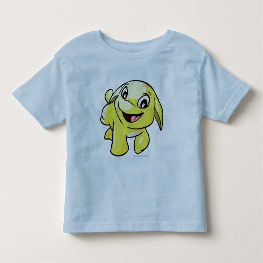Poogleの黄色 トドラーTシャツ (正面)
