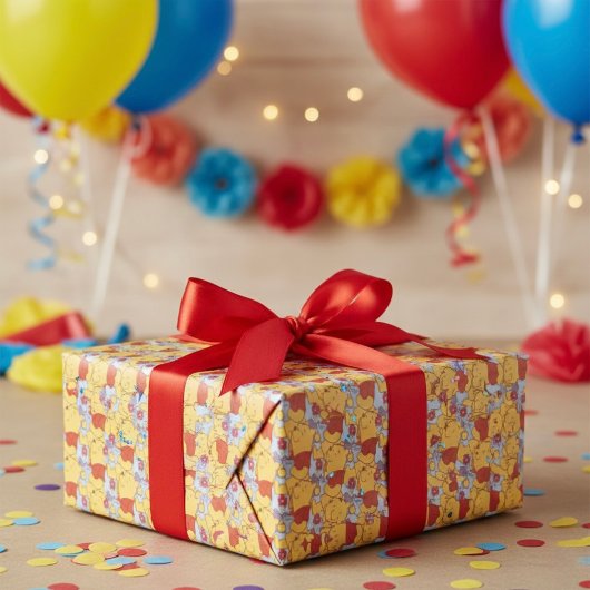 Pooh ラッピングペーパー