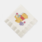 Pooh 縁ありランチョンナプキン (角)