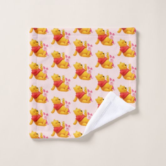 Pooh Bath Towel Set バスタオルセット (ウォッシュタオル)