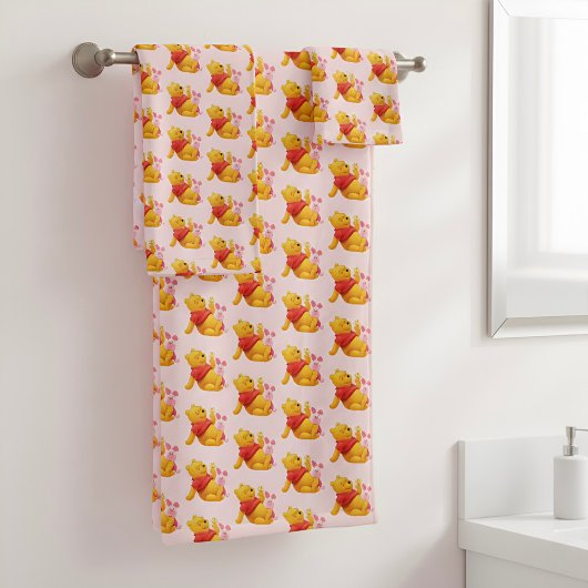 Pooh Bath Towel Set バスタオルセット