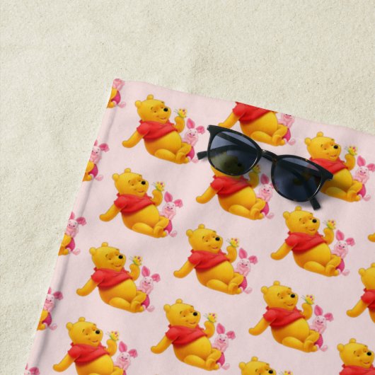 Pooh Beach Towel ビーチタオル (インサイチュ)