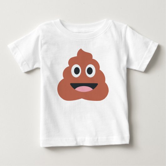 Pooh emoji ベビーTシャツ (正面)