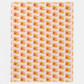 Pooh Fleece Blanket フリースブランケット (正面)