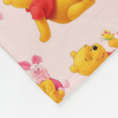 Pooh Fleece Blanket フリースブランケット (角)