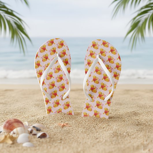 Pooh Flip Flops ビーチサンダル