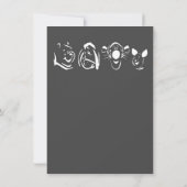 POOH & FRIENDS GENDER REVEAL招待状 招待状 (裏面)