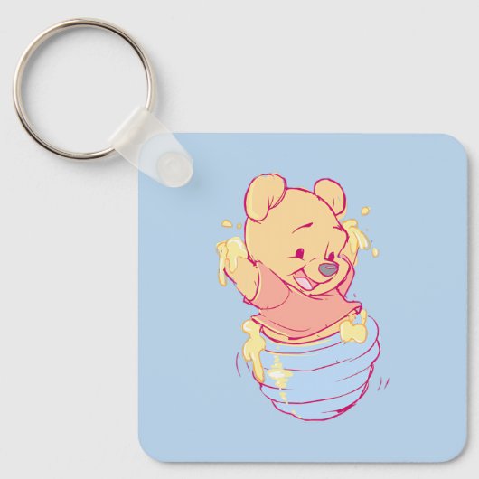 Pooh Keychain キーホルダー (正面)