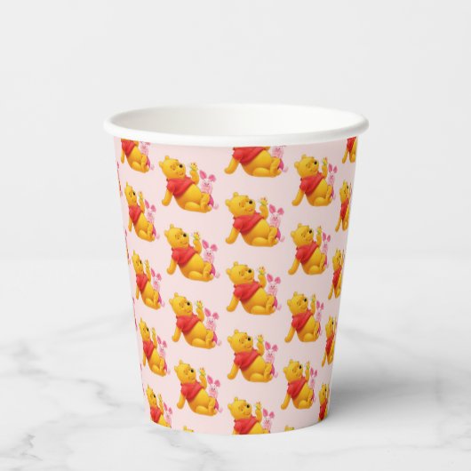 Pooh Paper Cups 紙コップ (裏面)