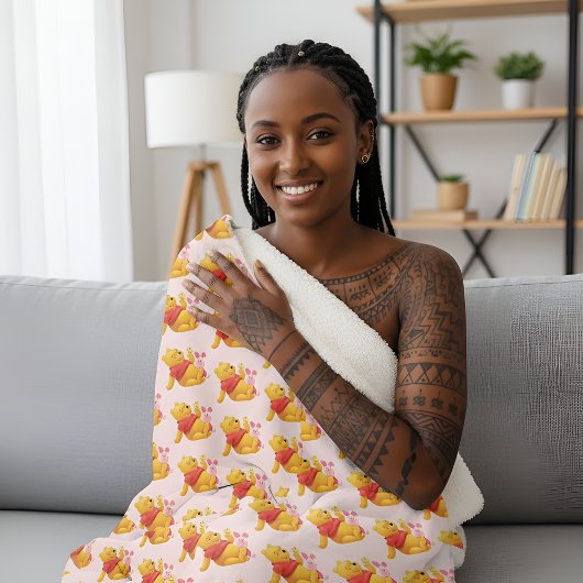 Pooh Sherpa Blanket シェルパブランケット