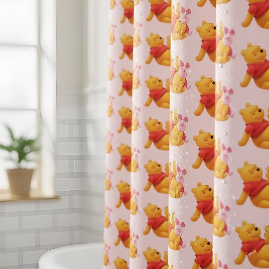 Pooh Shower Curtain シャワーカーテン