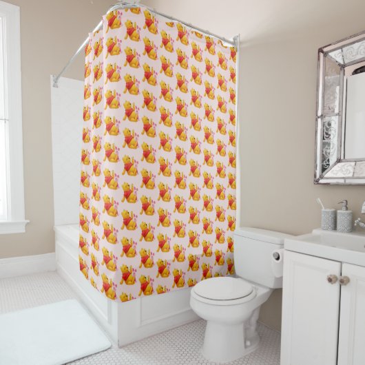 Pooh Shower Curtain シャワーカーテン (インサイチュ)
