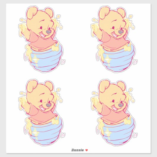 Pooh Sticker シール (シート)