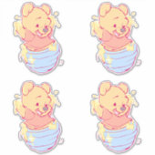 Pooh Sticker シール (正面)
