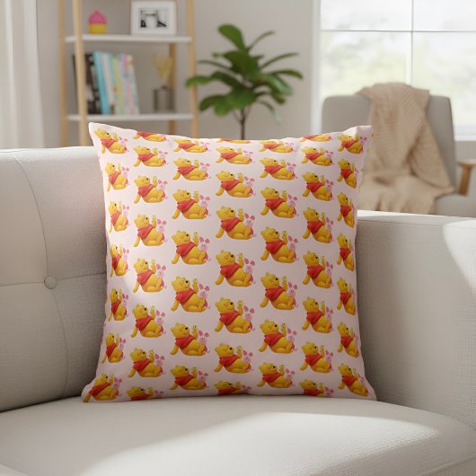 Pooh Throw Pillow クッション