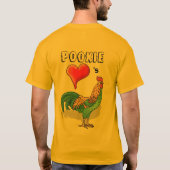 Pookieのハート何!か。 Tシャツ (裏面)