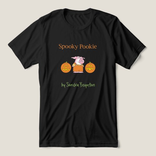 POOKIEバイ不気味サンドラボイントン トライブレンドＴシャツ (デザイン正面)