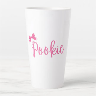 "Pookie" かわいい ピンク コーヒーマグ カップ