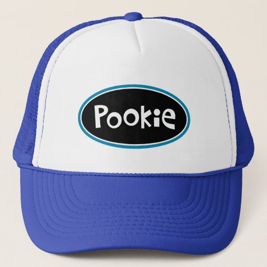 "POOKIE"トラック運転手ハット キャップ (正面)