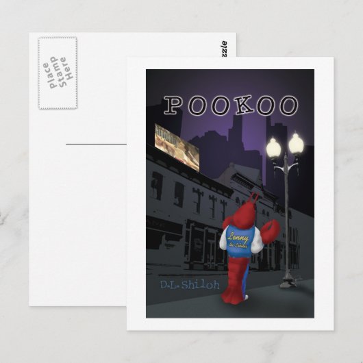 Pookoはがき ポストカード (正面/裏面)