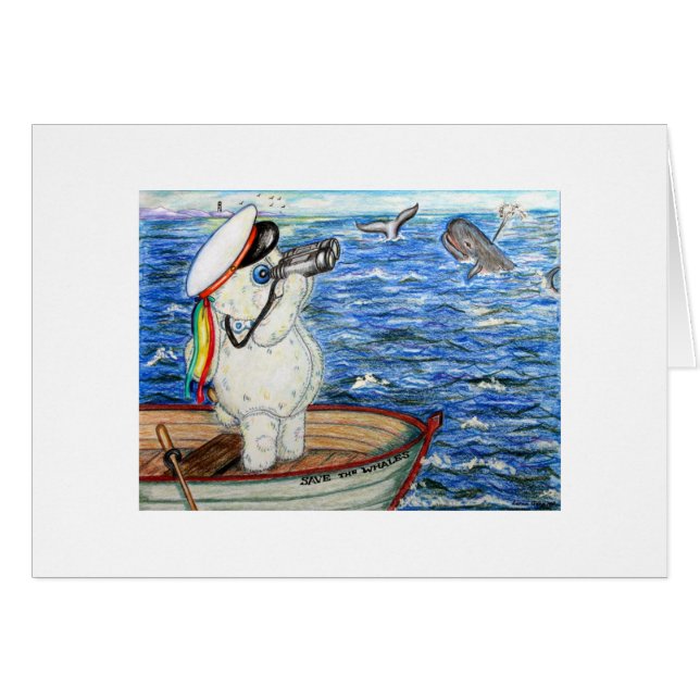 POOKYのクジラの監視 (正面横)