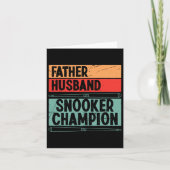 Pool Accessories For Adults Father Husnd Snooker C カード (正面)