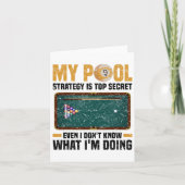 Pool Billiards Snooker Cue Player 12  カード (正面)