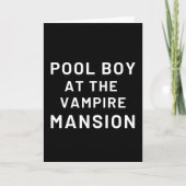 Pool Boy At The Vampire Mansion カード (正面)