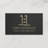 Pool Care Services Business Card 名刺 (正面)