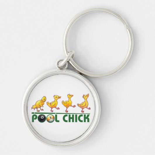 Pool Chick キーホルダー (正面)