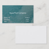 Pool Company 名刺 (正面/裏面)