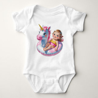 Pool Days ベビーボディスーツ