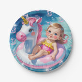 Pool Days ペーパープレート (正面)