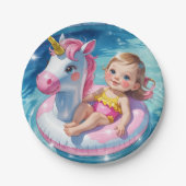 Pool Days ペーパープレート (正面)