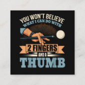 Pool Funny Billiards エンクロージャーカード (裏面)