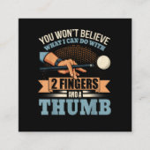 Pool Funny Billiards エンクロージャーカード (正面)