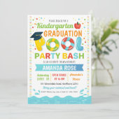 Pool Graduation Party Invitation 招待状 (スタンド正面)