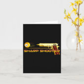 Pool Ll Sharp Shooter Billiards Gun Yellow  カード (黄色い花)