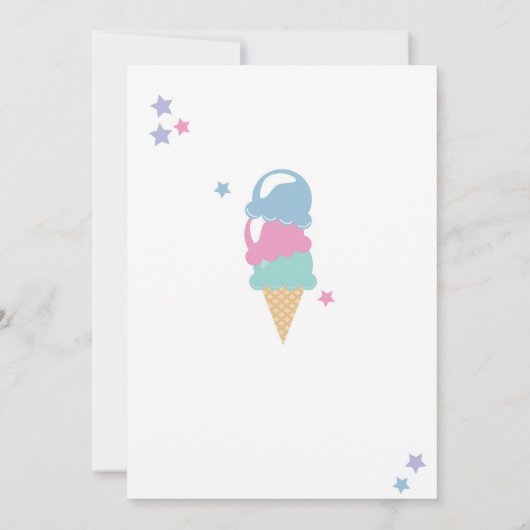 Pool Party Birthday Invitation 招待状 (裏面)