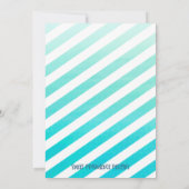 Pool Party Birthday Party Invitation 招待状 (裏面)